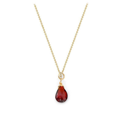 Garnet Tear Drop