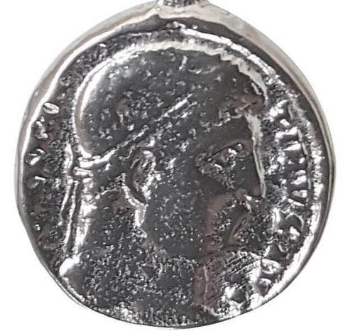 Goddess Athena Coin Pendant