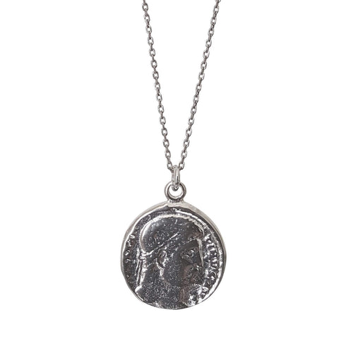 Goddess Athena Coin Pendant