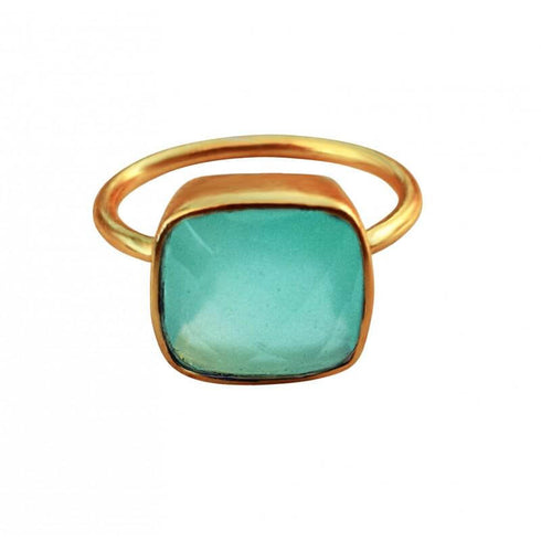 Cushion Cut Chalcedony