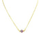 Purple Evil Eye Neckalce