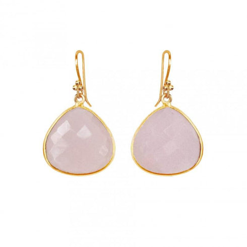 Rose Quartz Dream Earrings