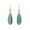Chalcedony Teardrops