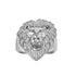 Sterling Silver Lion Ring by London Manori