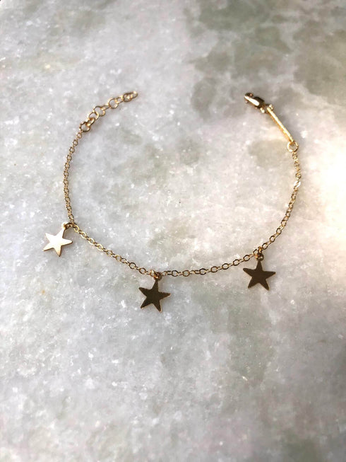 Three Star Bracelet