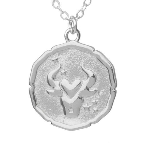Taurus Zodiac Necklace