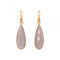 Rose Quartz Teardrops