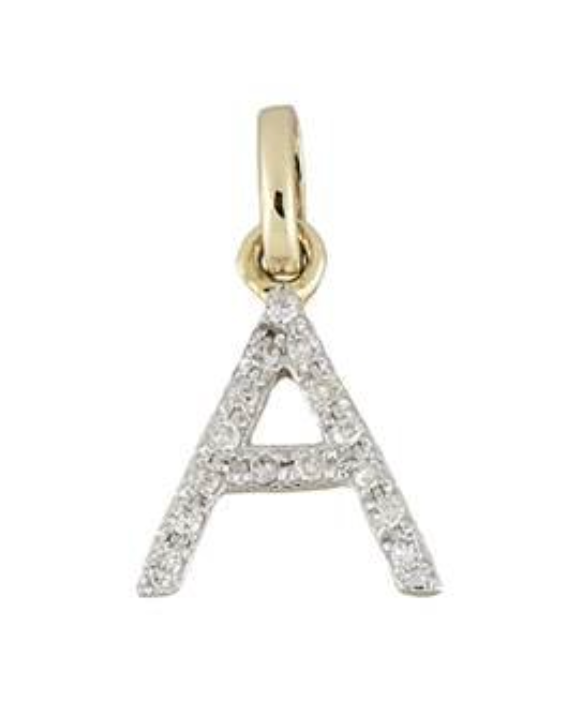 London Manori outlets GOLD INITIAL L NECKLACE